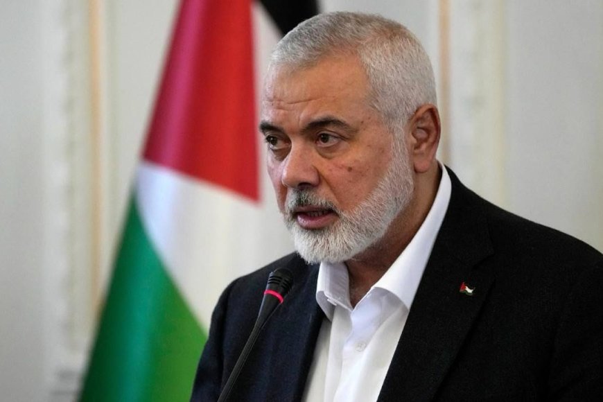 Hamas chief Ismail Haniyeh is assassinated in Tehran
