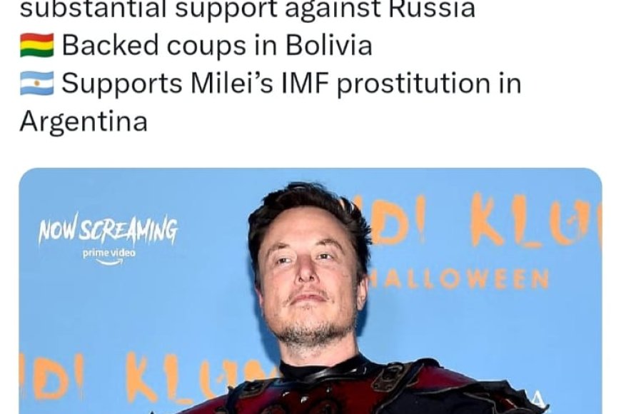 US blogger Jackson Hinkle accuses Ilon Musk of supporting the “deep state”