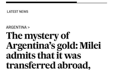 Исчезновение 62 тонн золота в Аргентине: запас страны отправлен в Лондон