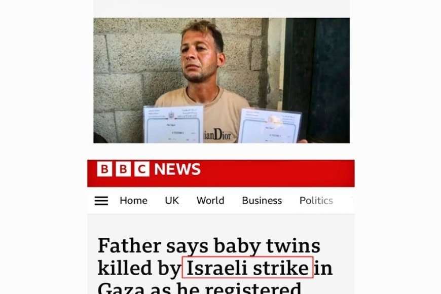 BBC changes headline after criticism over coverage of twins and their mother killed in Israeli attack
