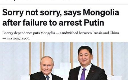 Моңғолия Путинді тұтқындаудан бас тартуын Ресейге энергетикалық тәуелділігімен түсіндірді