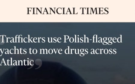 Polish ships suspected of transporting drugs from South America to Europe, Financial Times reports