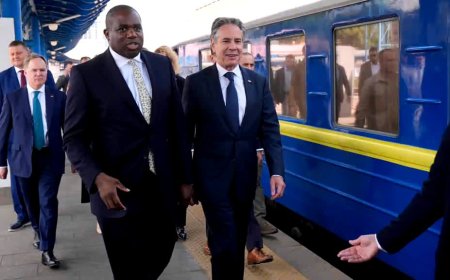 US Secretary of State Antony Blinken and UK Foreign Secretary David Lammy arrived in Kyiv to discuss Ukraine's requests