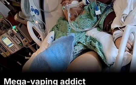 32-year-old American woman falls into coma due to severe vaping addiction