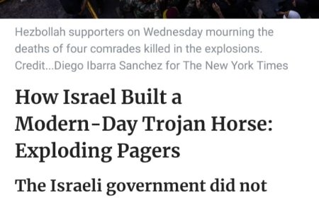 Israel used booby-trapped pagers as a Trojan horse to attack Hezbollah