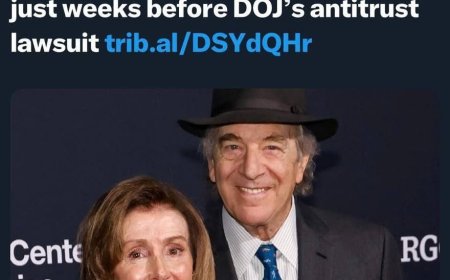 Nancy Pelosi's husband withdrew money from investments a week before the collapse of Visa