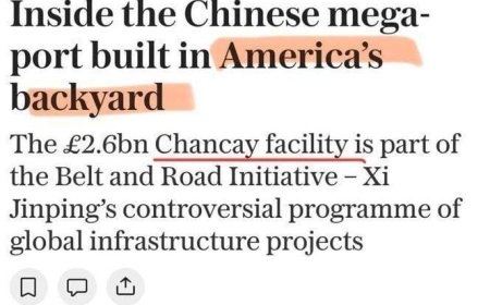 Americans are concerned about the opening of a Chinese port in Peru