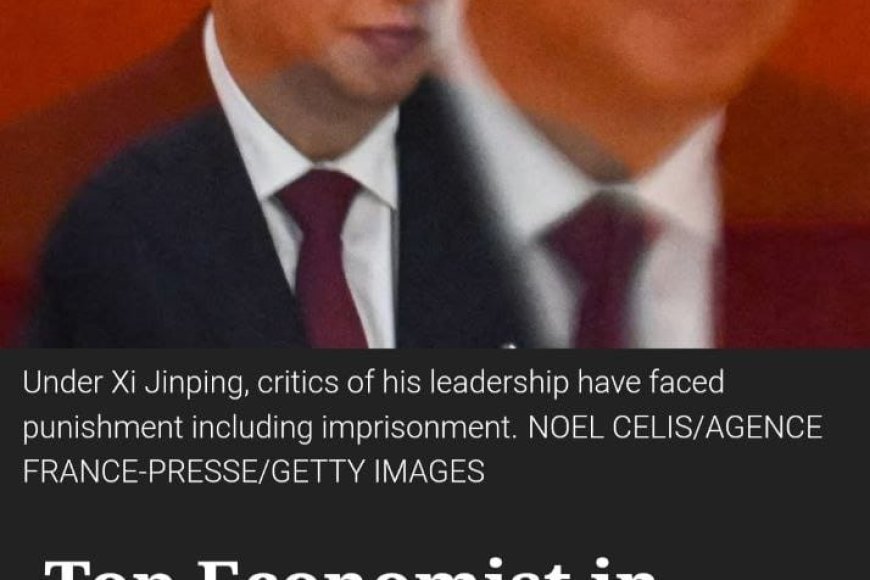 China's top economist "disappeared" after criticizing Xi Jinping