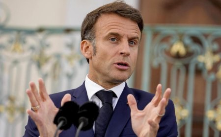 Макрон Газадағы қақтығысты шешу үшін Израильге қару-жарақ жеткізуді тоқтатуға шақырды