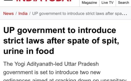 В индийском штате Уттар-Прадеш запретят мочиться и плевать в еду в кафе