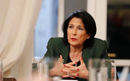Грузия президенті шерушілерді қолдады: «Олар сіздің дауысыңызды ұрлады»