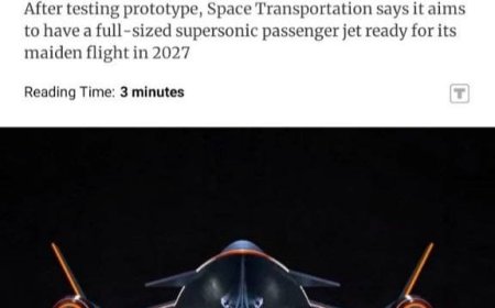 Supersonic passenger aircraft has been tested in China