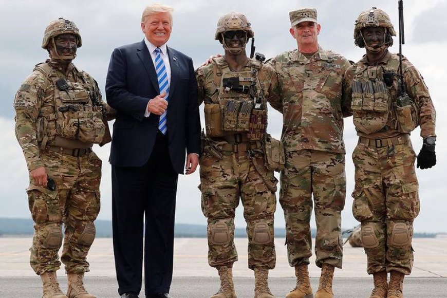 Trump promises not to send Americans to foreign wars