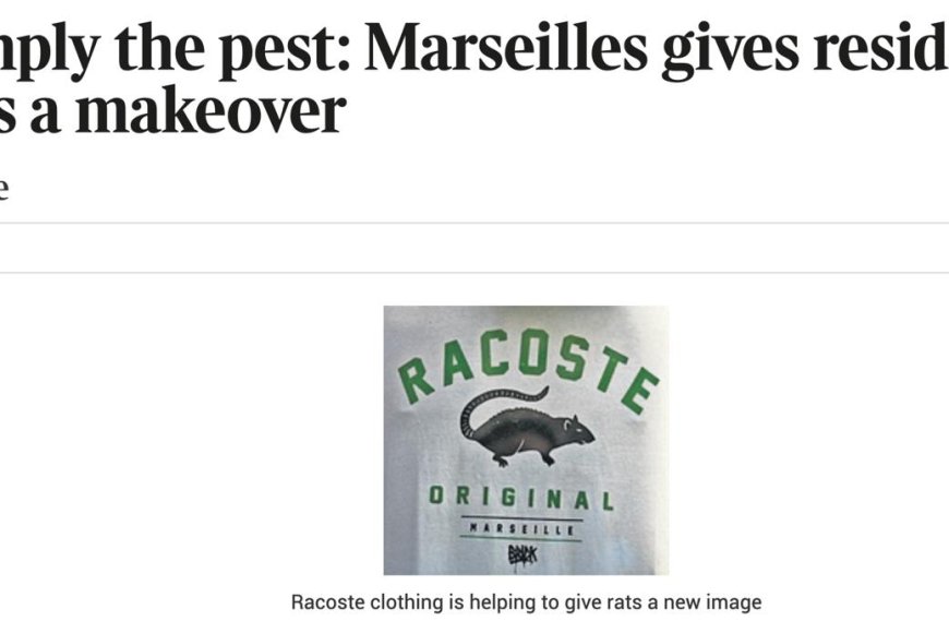 The French have turned rats into a symbol of the authenticity of cities