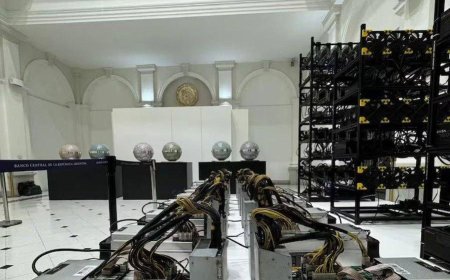 Аргентина Орталық банкі өз қабырғаларында биткоинді өндіру бойынша тікелей көрме ұйымдастырды