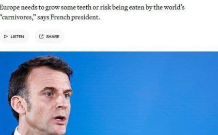 Макрон: Еуропа Трамп қайта сайланғаннан кейін «бәрін жейтін» болуы керек