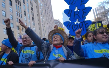 Thousands of Americans protest against Trump's immigration policy