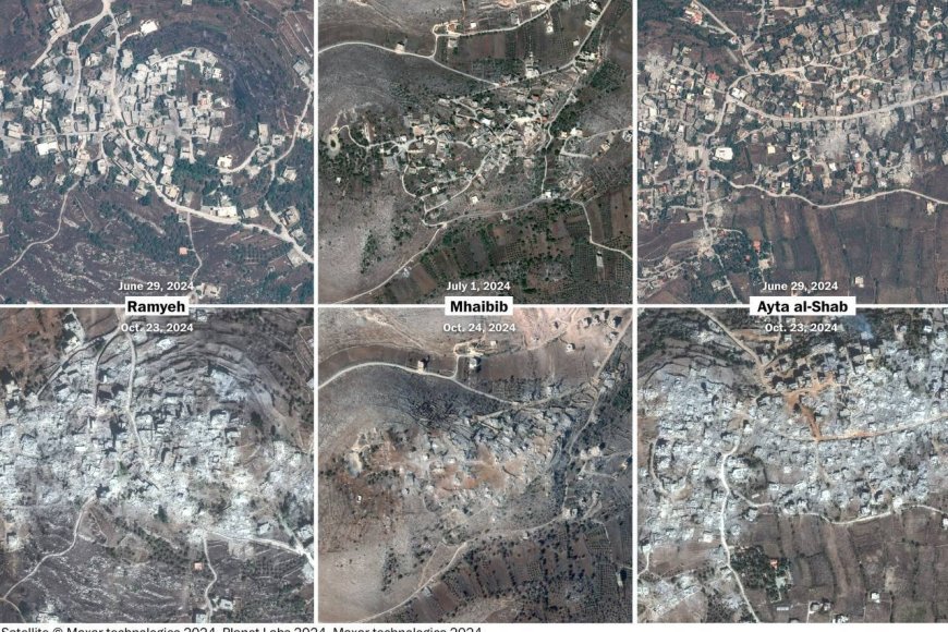 Almost a quarter of buildings in southern Lebanon destroyed after the Israeli invasion — The Washington Post