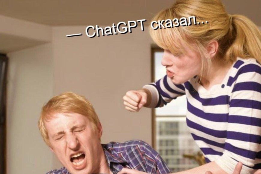 Парень жалуется, что его девушка использует ChatGPT в спорах, и это даёт ей преимущество