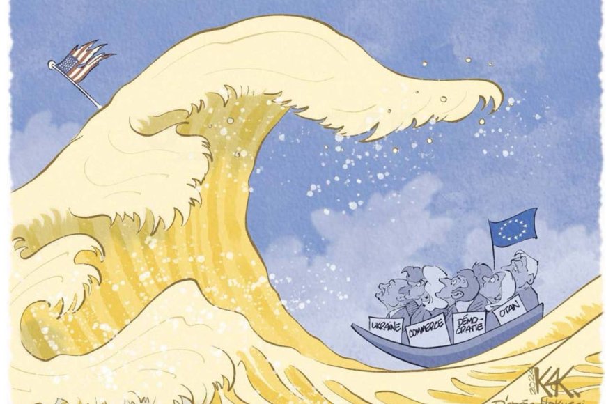 France's L'Opinion warns of an "impending storm" for Europe