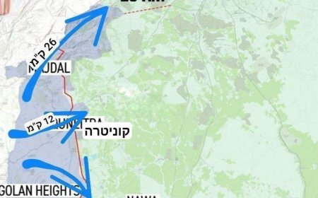 Сионистік режим оккупацияны кеңейтуде: Сириядағы төрт жақты шабуыл