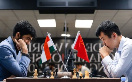 18 жастағы Гукеш Доммараджу шахматтан ең жас әлем чемпионы атанды
