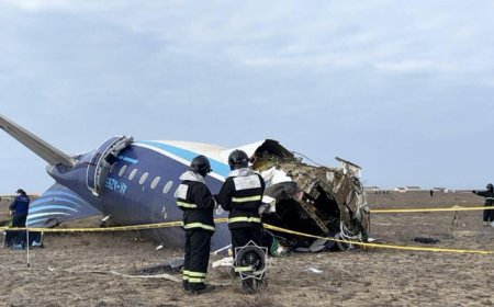 Plane Crash Near Aktau: Rescue Operation and Public Response