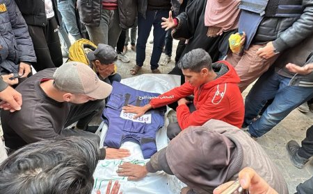 Газа секторындағы бес журналистің қазасына байланысты қоштасу рәсімі өтті