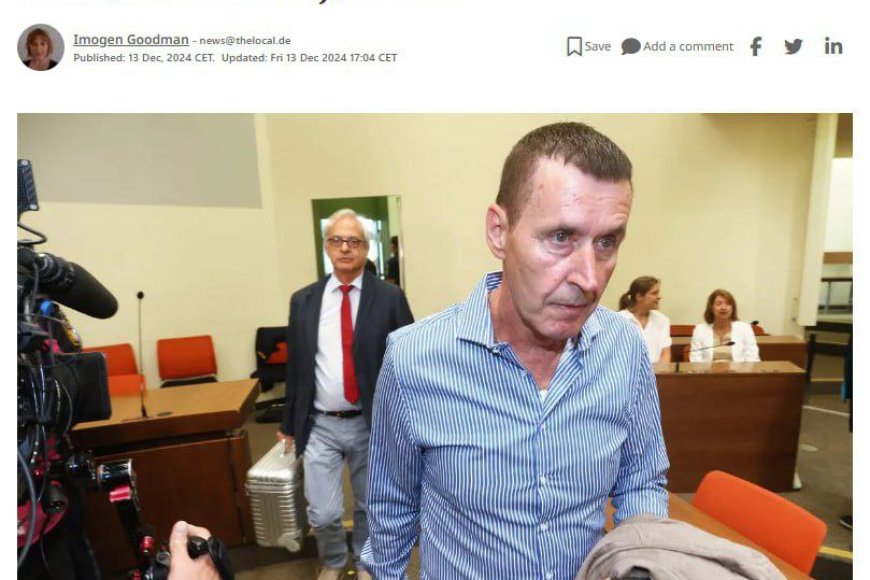 13 years in prison by mistake: now Germany demands to pay for "accommodation"