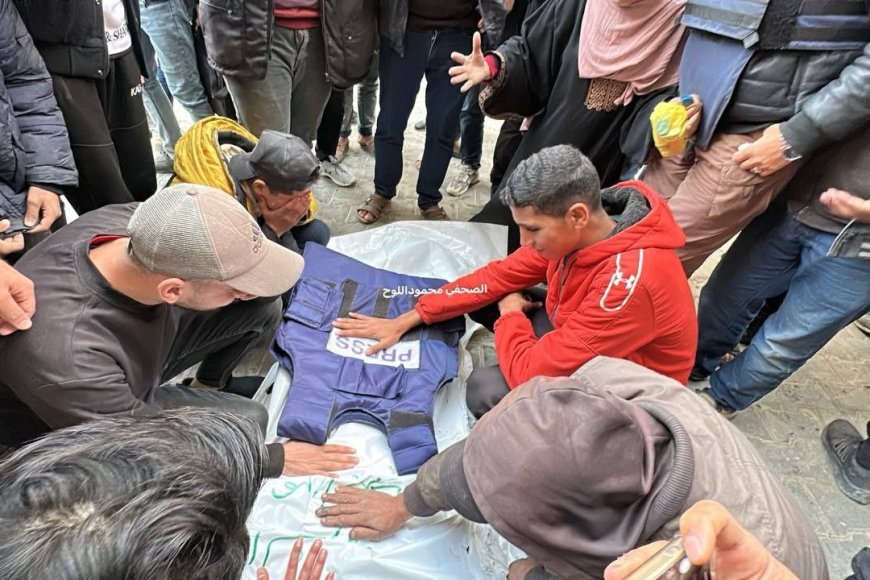 Farewell to Five Journalists Killed in an Israeli Airstrike in Gaza
