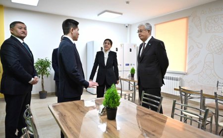 Қасым-Жомарт Тоқаев Л.Н. Гумилев атындағы ЕҰУ студенттер үйіне барды