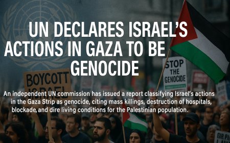 UN Officially Recognizes Israel Committing Genocide in Gaza