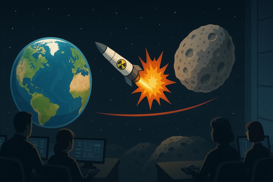 NASA готовит ядерную миссию для защиты от астероида