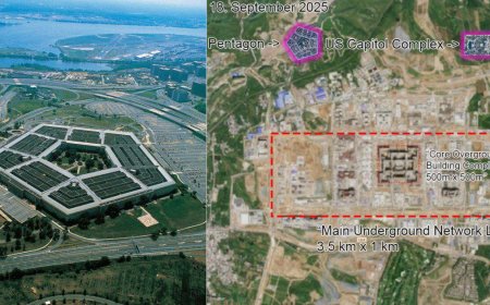 Спутниктік суреттер Қытайда ірі әскери кешеннің салынғанын көрсетті