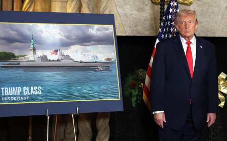 Trump announces the creation of the U.S. “Golden Fleet”