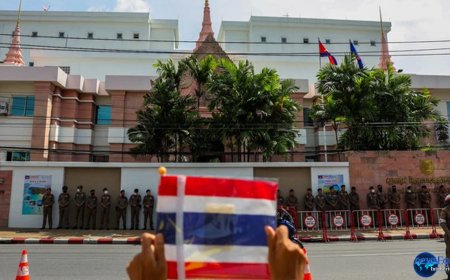 Таиланд Камбоджамен даулы шекара учаскесіндегі символдарды алып тастады