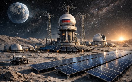 Роскосмос и НПО запускает проект лунной станции.