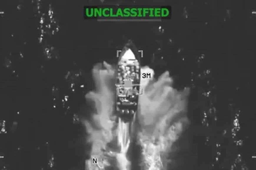 The United States struck three vessels in the Pacific Ocean, eight people were killed