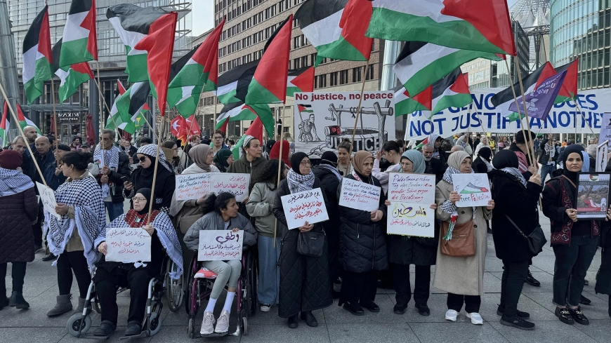 Ганноверде Палестинаны қолдау митингілері өтіп жатыр