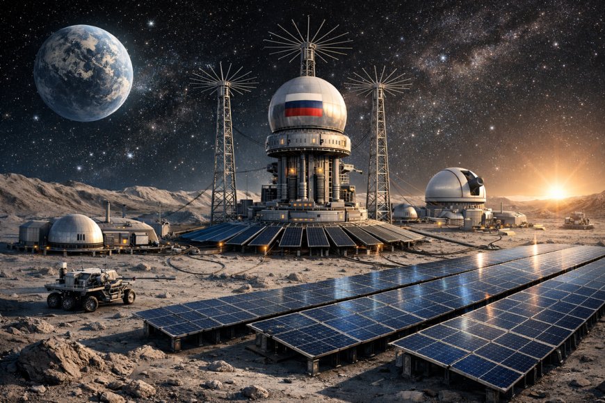 Роскосмос и НПО запускает проект лунной станции.