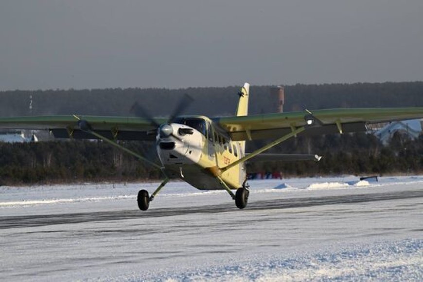 Российский самолёт «Байкал» испытан с новым двигателем и винтом АВ‑901.