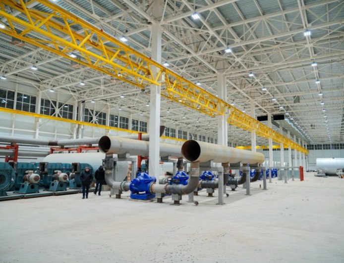 В столице начато строительство газовой тепловой станции мощностью 710 МВт.