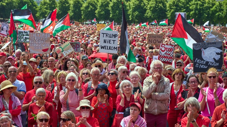 Акция в Гааге показала расширение пропалестинской мобилизации