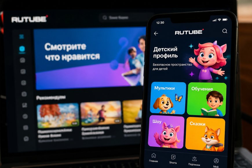 Rutube запустил детские профили с безопасным контентом и родительским контролем