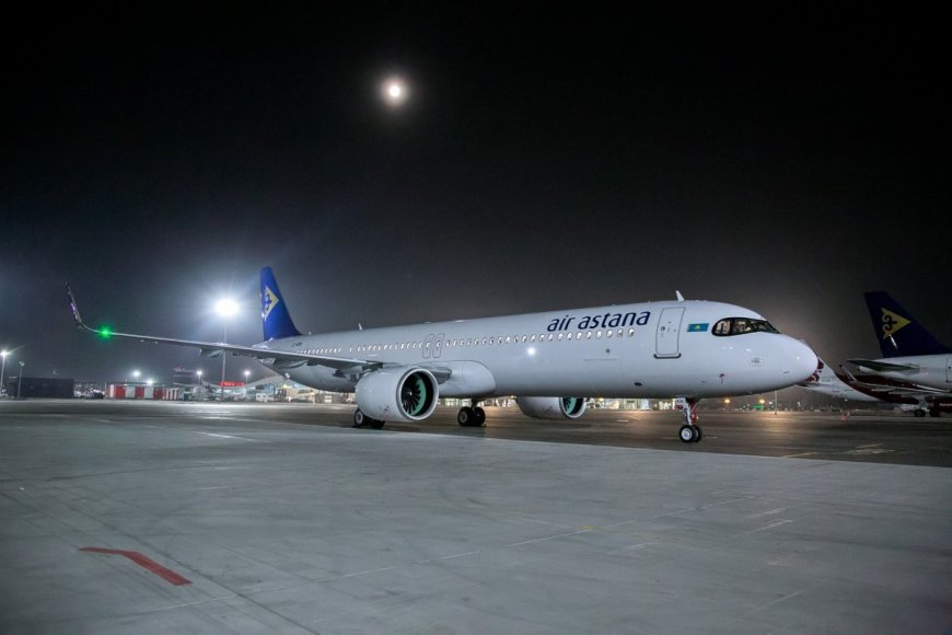 Самолёт Air Astana экстренно сел в Актобе из-за отказа двигателя