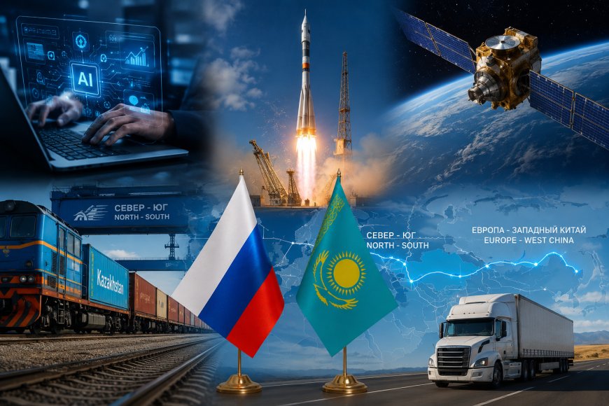 Россия и Казахстан укрепляют сотрудничество в IT, космосе и логистике