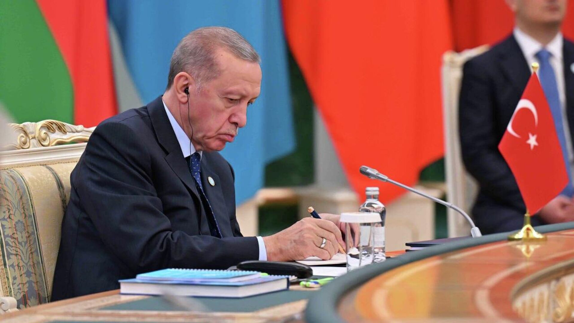 Erdogan stated a threat to navigation safety in the Black Sea
