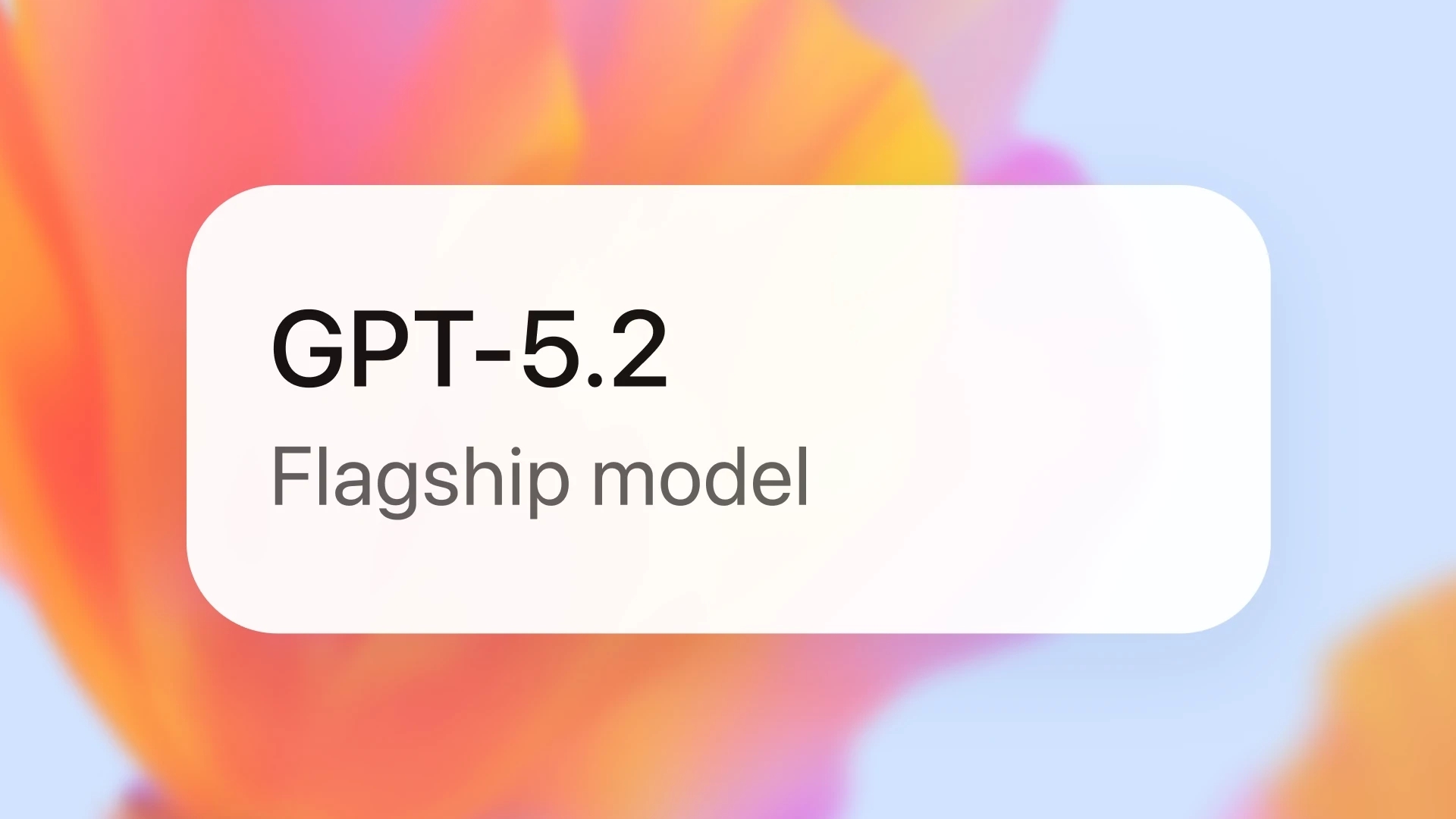 OpenAI представила флагманскую ИИ-модель GPT-5.2