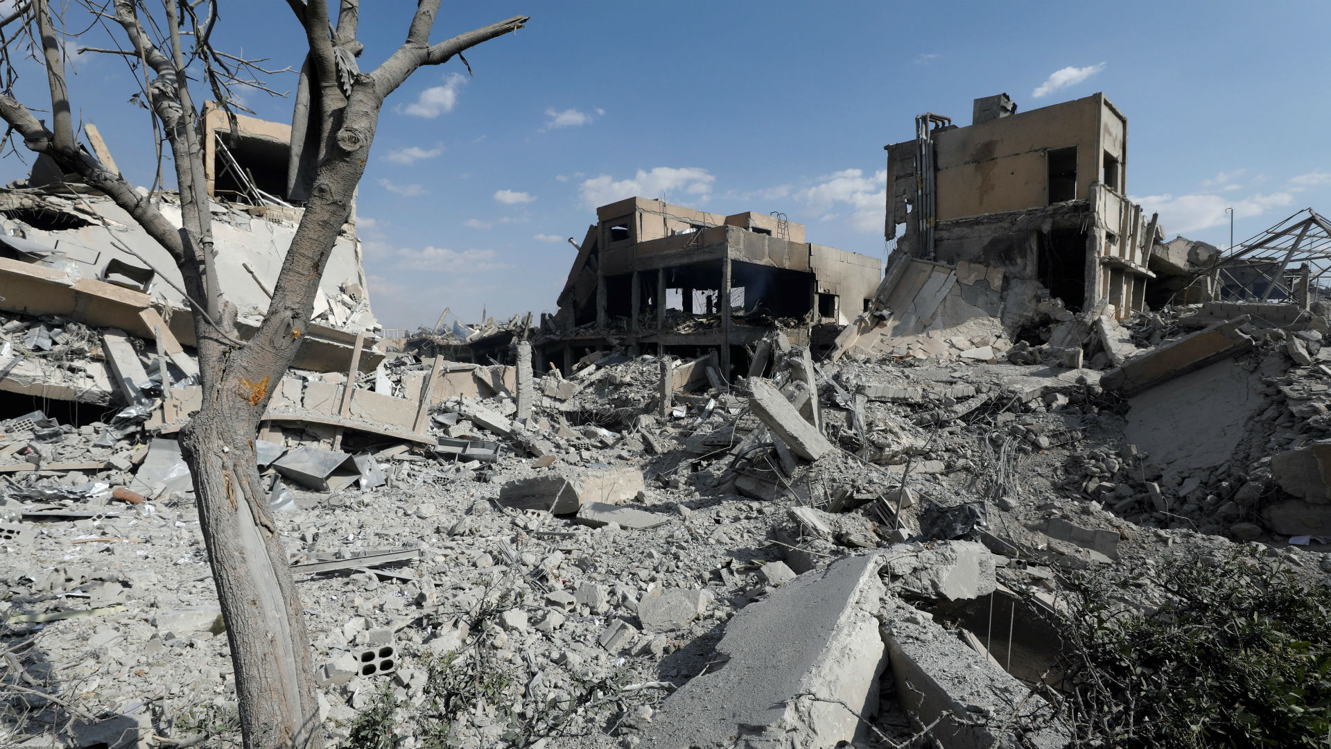 Aftermath of Israel's Airstrike on the Research Institute in Damascus