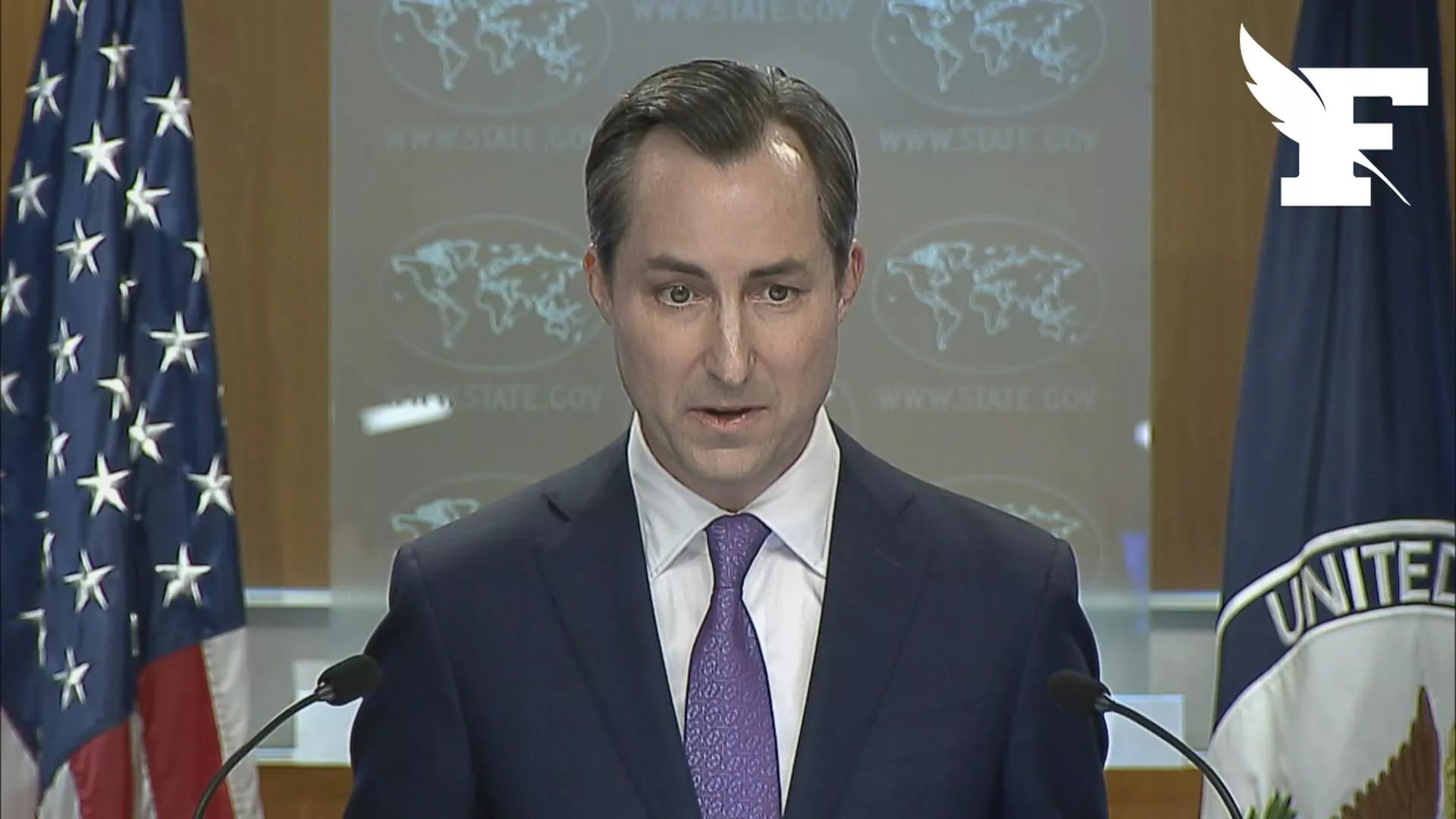 The US has warned Georgia of sanctions and "further consequences" for the suppression of protests